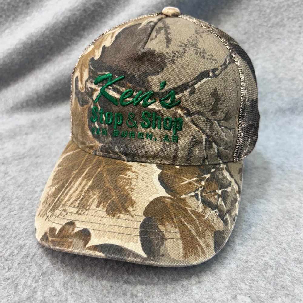 Ken's Stop & Shop Mens Camo OC Hat Trucker Mesh Adjustable One Size